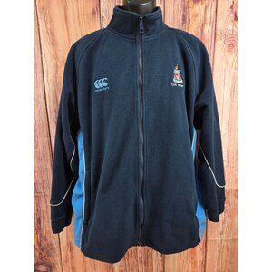 Canterbury Fleece Jacket Large Navy Blue Performance Canberra Grammar School